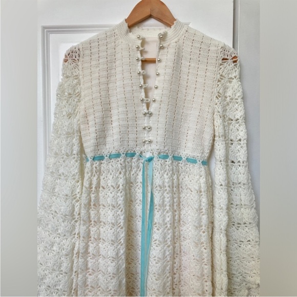 Handmade Crochet Dress - Picture 2 of 14